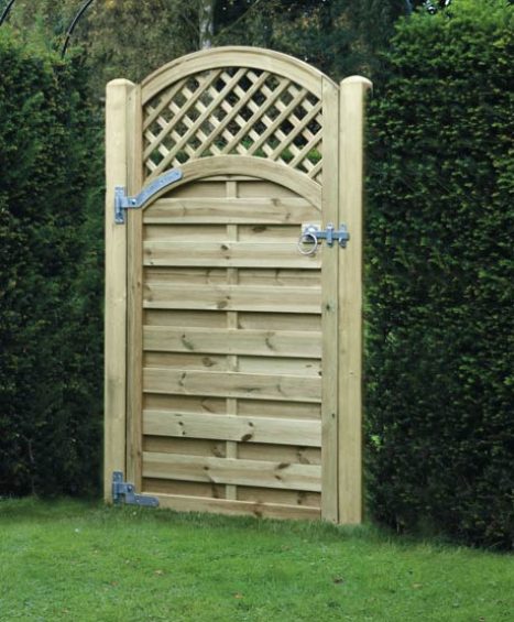 Arched Lattice Top Gate