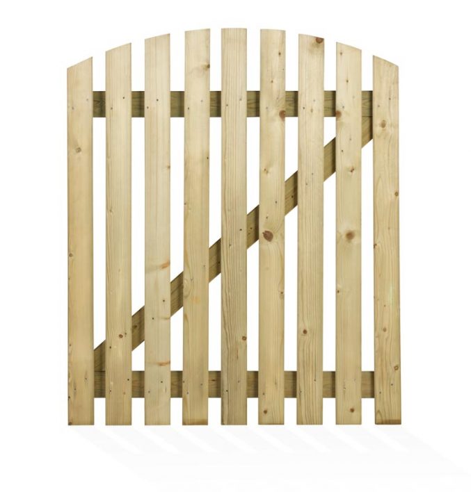 Curved Wicket Gate