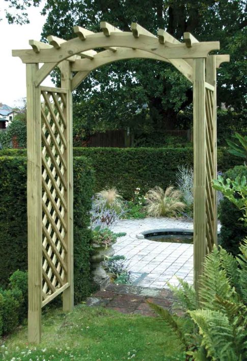 Flat Top Arch - Arbours, Arches and Pergola | Garden | Ashford Kent