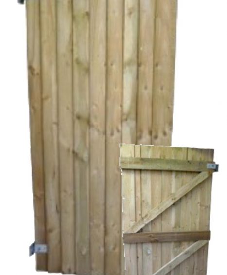 Featheredge Board Flat Gate