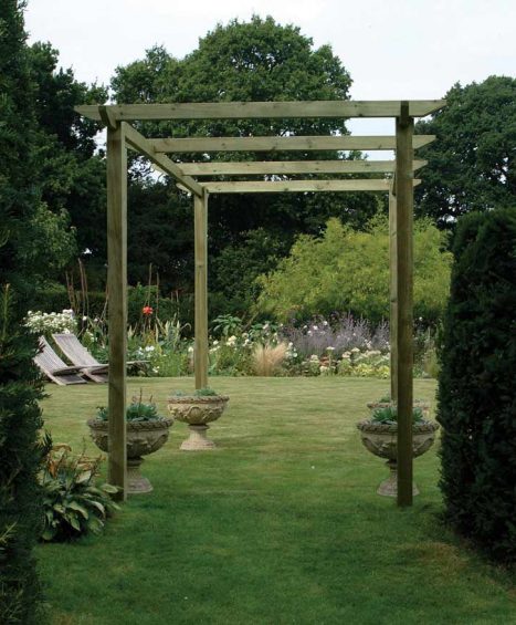 Flat Top Pergola