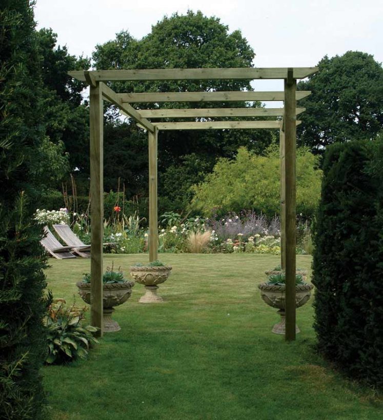 Flat Top Pergola