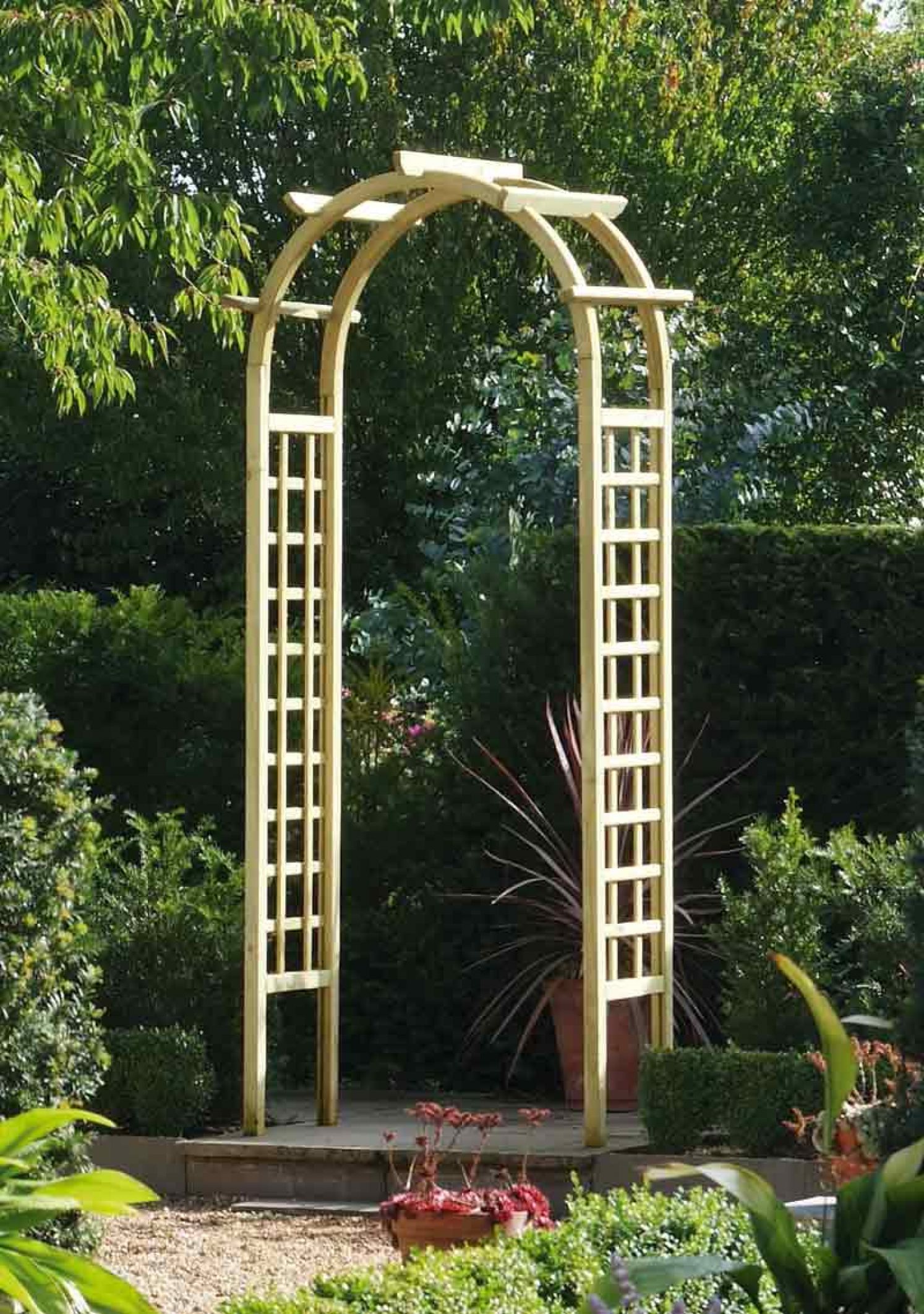 Omega Top Arch Arbours, Arches and Pergola Garden Ashford Kent