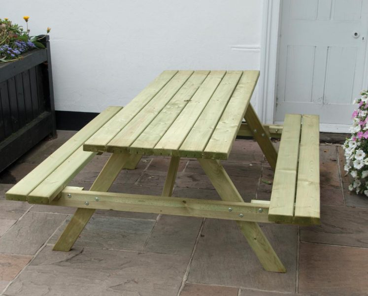Elite Round Table & Bench Seat Garden Furniture Ashford Kent