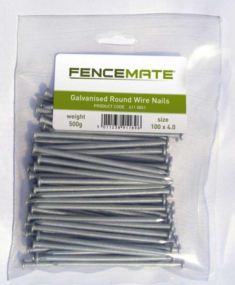 Round Wire Nails – 500g and 2.5kg