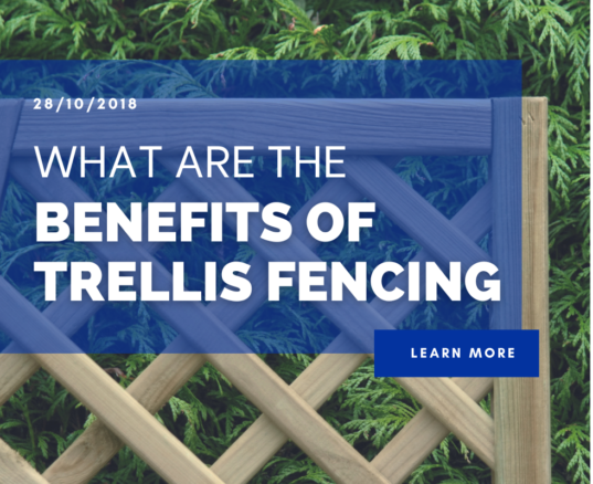 What are the benefits of Trellis Fencing?