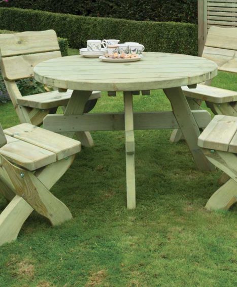 Country Style Round Table