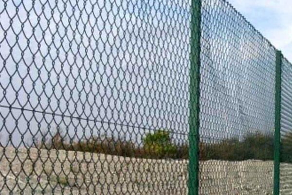 Green Chainlink Security Fencing in Kent