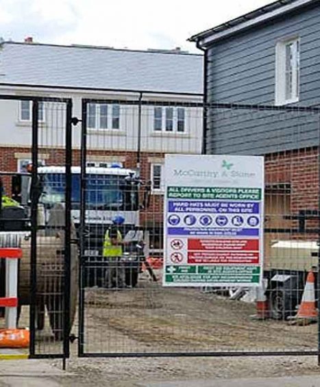 Construction Site Gates