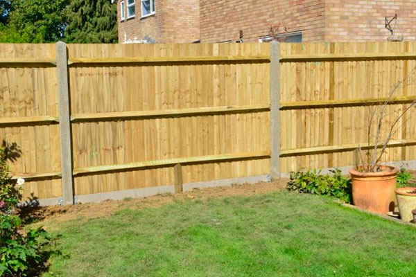 Featheredge Timber Fencing in Ashford Kent