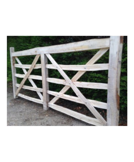 Cleft Chestnut 5 Bar Gate