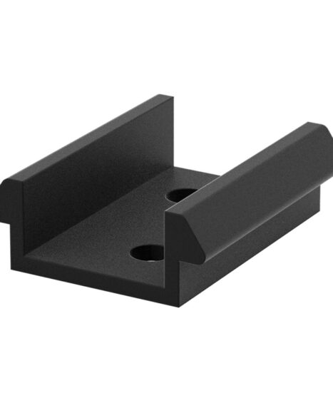 FENCEMATE DuraPost® – Capping Rail Clip – 20mm Black (Bag of 10)