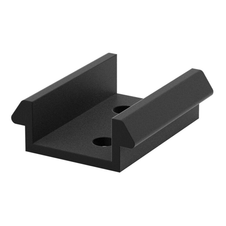 FENCEMATE DuraPost® – Capping Rail Clip – 20mm Black (Bag of 10)