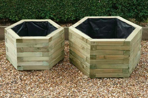 Planters in Ashford, Kent