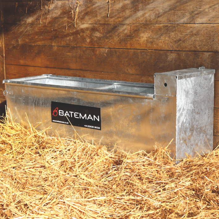 Medium Sized Water Trough With Welded End Box