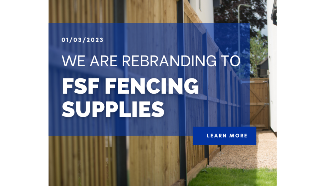 We are rebranding to FSF Fencing Supplies!