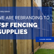 We are rebranding to FSF Fencing Supplies!