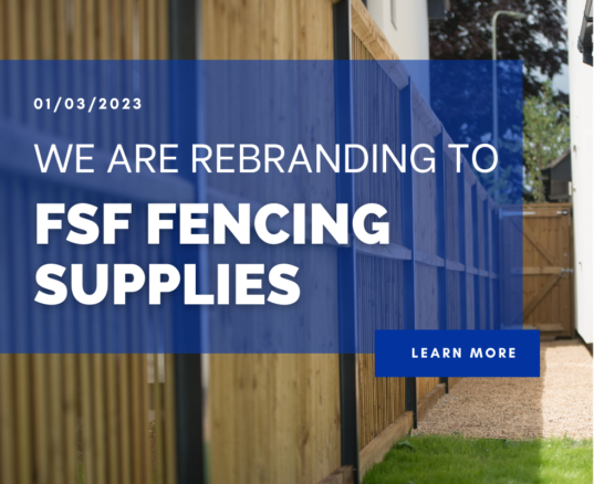 We are rebranding to FSF Fencing Supplies!