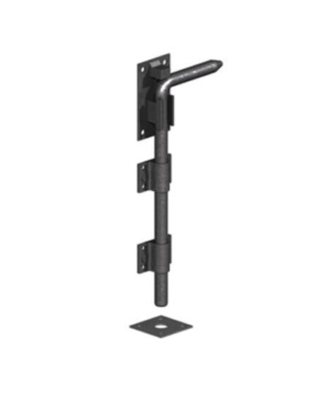 Garage Door Bolt – Black