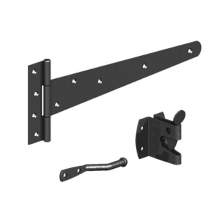 Pedestrian Gate Kit – Black