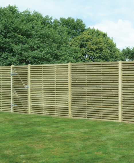 Superior Double Slatted Panel