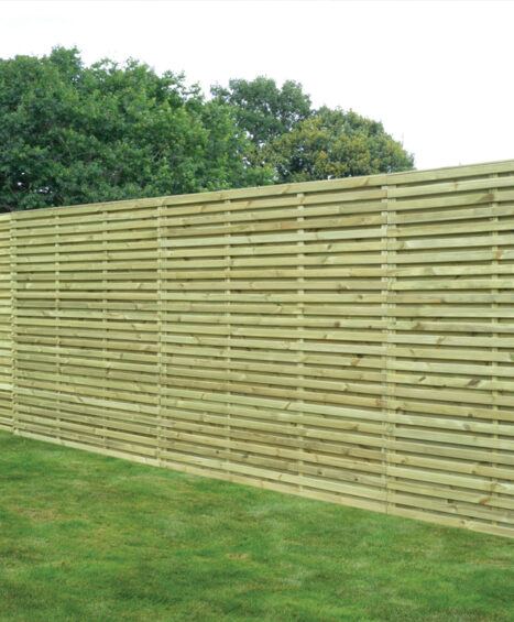 Superior Double Slatted Panel