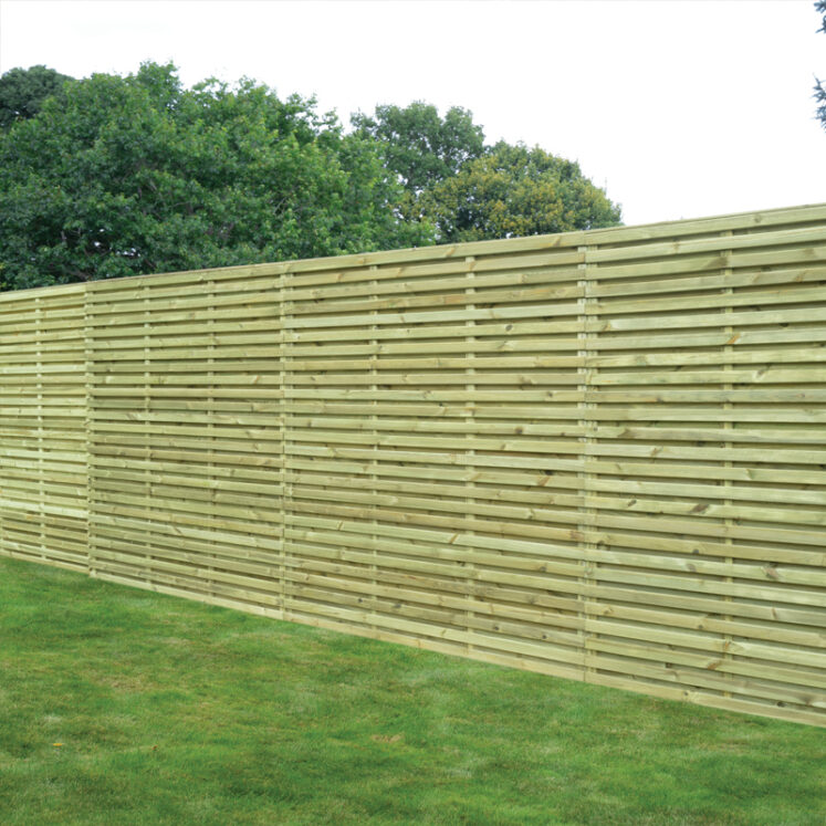 Superior Double Slatted Panel