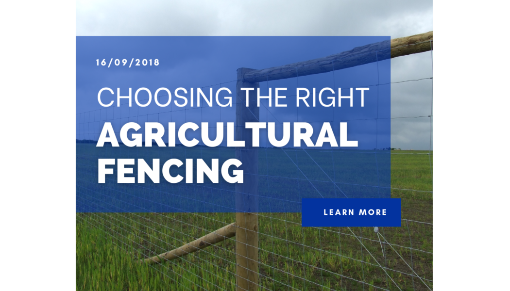 Choosing the right Agricultural Fencing?