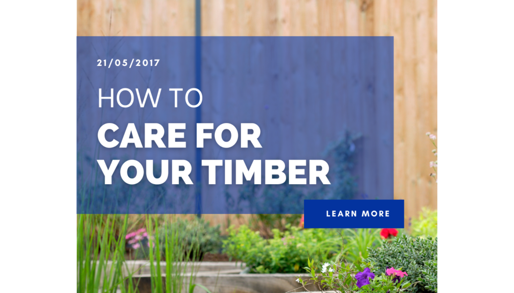 How To Care For Your Timber