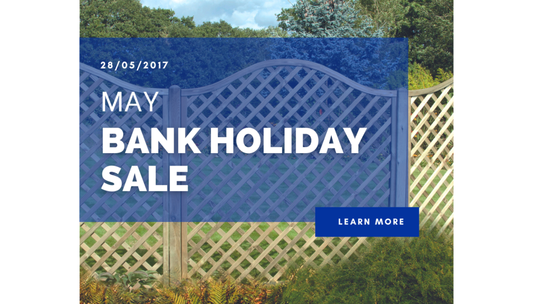 May Bank Holiday Sale
