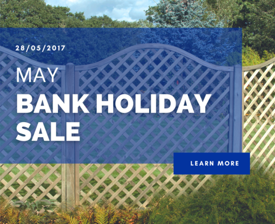 May Bank Holiday Sale