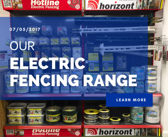 Our Electric Fencing Range