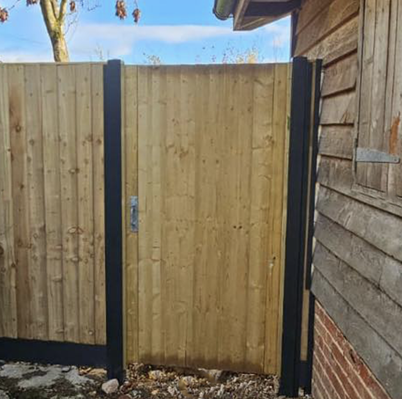 Anthracite Grey DuraPost Fence Post System Anthracite Grey DuraPost Fence Post System