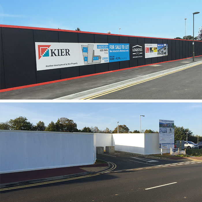 Site Hoarding Installation in Kent