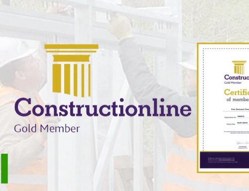 Four Seasons Fencing Achieves Gold Constructionline Membership