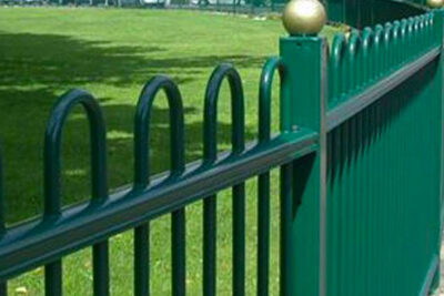 Bow Top Railings in Kent | Metal Bow Top Fencing Supply & Installation